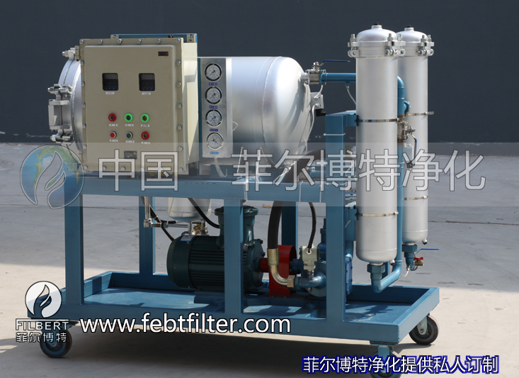 LYC-J200聚结脱水滤油机每分钟200升